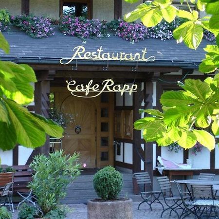 Hotel Restaurant Cafe Rapp Königsfeld im Schwarzwald Exterior foto